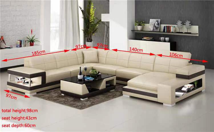 JEMBA BONDED LEATHER CHAISE LOUNGE ( MODEL-G1102) - CHOICE OF LEATHER AND ASSORTED COLOURS