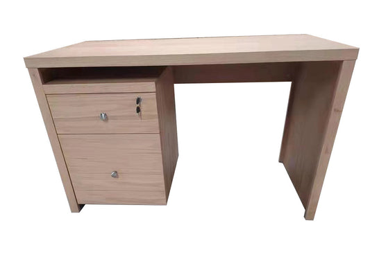 MAXI (CUSTOM MADE) 1 DRAWER DESK WITH FILING DRAWERS - 1200(W) X 600(D) -  ASSORTED COLOURS