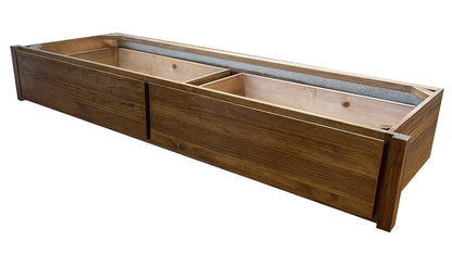 CRONULLA / NARRABEEN / HERITAGE 2 x UNDERBED STORAGE DRAWERS ONLY - 220(H) x 1500(W) x 500(D) - BALTIC, WANUT, GREYWASH