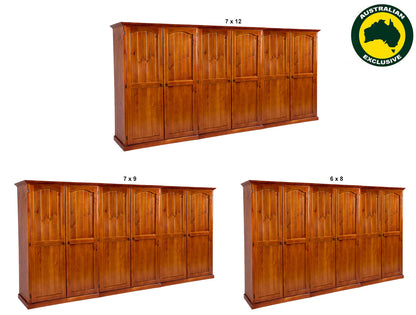 MUDGEE (AUSSIE MADE) 6 DOOR PANTRY COLLECTION - ASSORTED STAINED COLOURS - STARTING FROM $2799