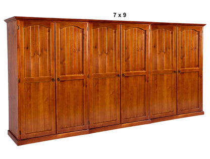 MUDGEE (AUSSIE MADE) 6 DOOR PANTRY COLLECTION - ASSORTED STAINED COLOURS - STARTING FROM $2799