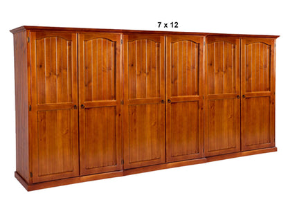 MUDGEE (AUSSIE MADE) 6 DOOR PANTRY COLLECTION - ASSORTED STAINED COLOURS - STARTING FROM $2799