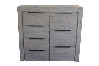 MONTEGO BAY DOUBLE OR QUEEN 6 PIECE (THE LOT) BEDROOM SUITE - WHITEWASH