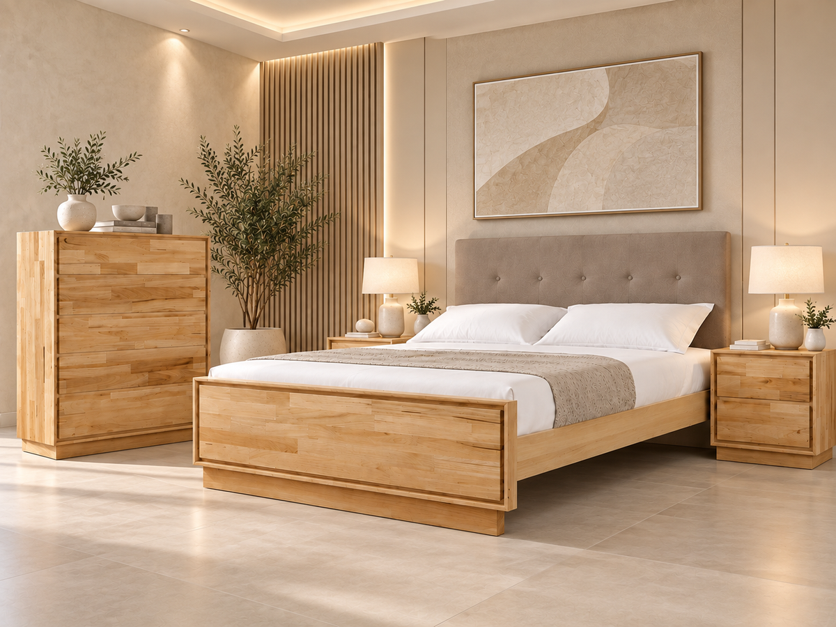 King Alessia Bed - As Pictured