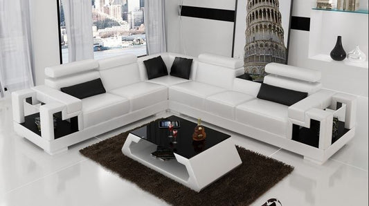 VITANNE   CORNER LOUNGE SUITE (MODEL- G1012) - ASSORTED COLOURS