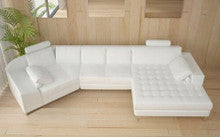 LINGO   CHAISE LOUNGE( MODEL-A1116) - CHOICE OF LEATHER AND ASSORTED COLOURS AVAILABLE