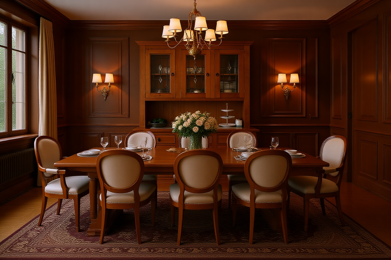 RIKKIE (AUSSIE MADE) BUFFET & HUTCH (NO LEAD LINING) WITH PICTURE FRAME DRAWER FRONTS COLLECTION - ASSORTED STAINED COLOURS - STARTING FROM $1499