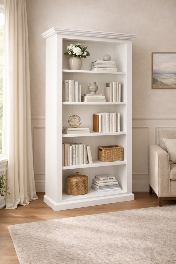 Antalya (AUSSIE MADE) Highline Bookcase Collection - Assorted Painted Colours