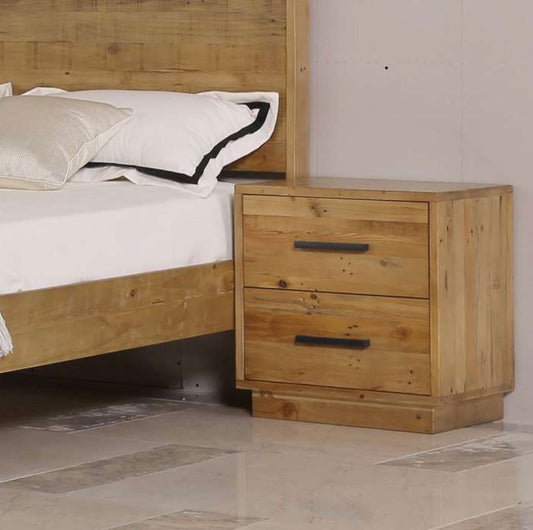 Syracuse Bedside Table - 645(H) X 550(W) - Rustic