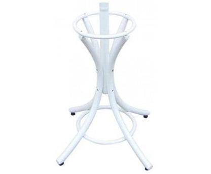 CLEMENT WOODEN HAT STAND WITH 12 HOOKS - WHITE