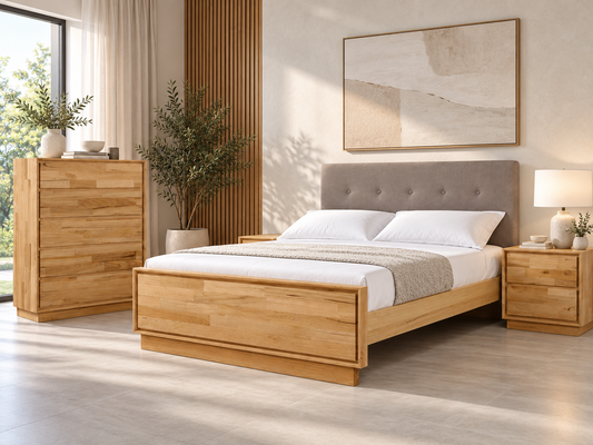 Alessia King 3 Piece Bedside Bedroom Suite