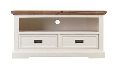 BALMAIN (AUSSIE MADE) ENTERTAINMENT UNIT WITH 2 DRAWERS - ASSORTED PAINTED COLOURS OR TWO TONE
