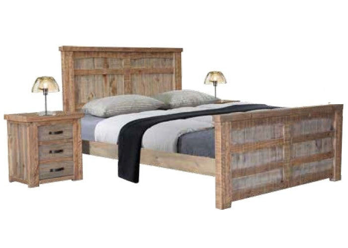 Queen Barnyard Bed - English Tea