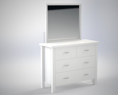 KING ALODIA (AUSSIE MADE) 6 PIECE (THE LOT) BEDROOM SUITE - ASSORTED COLOURS