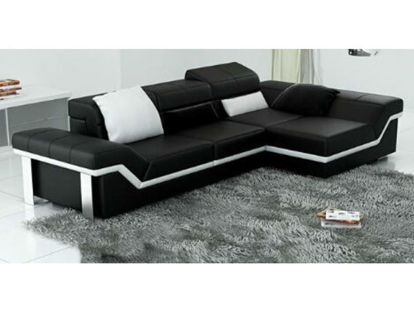 BEAZ (K5007F)  CHAISE LOUNGE  +  COFFEE TABLE - CHOICE OF LEATHER AND ASSORTED COLOURS AVAILABLE