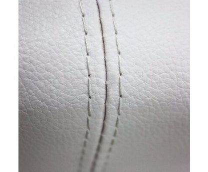 QUEEN  MONDEO LEATHERETTE  BED  - WHITE