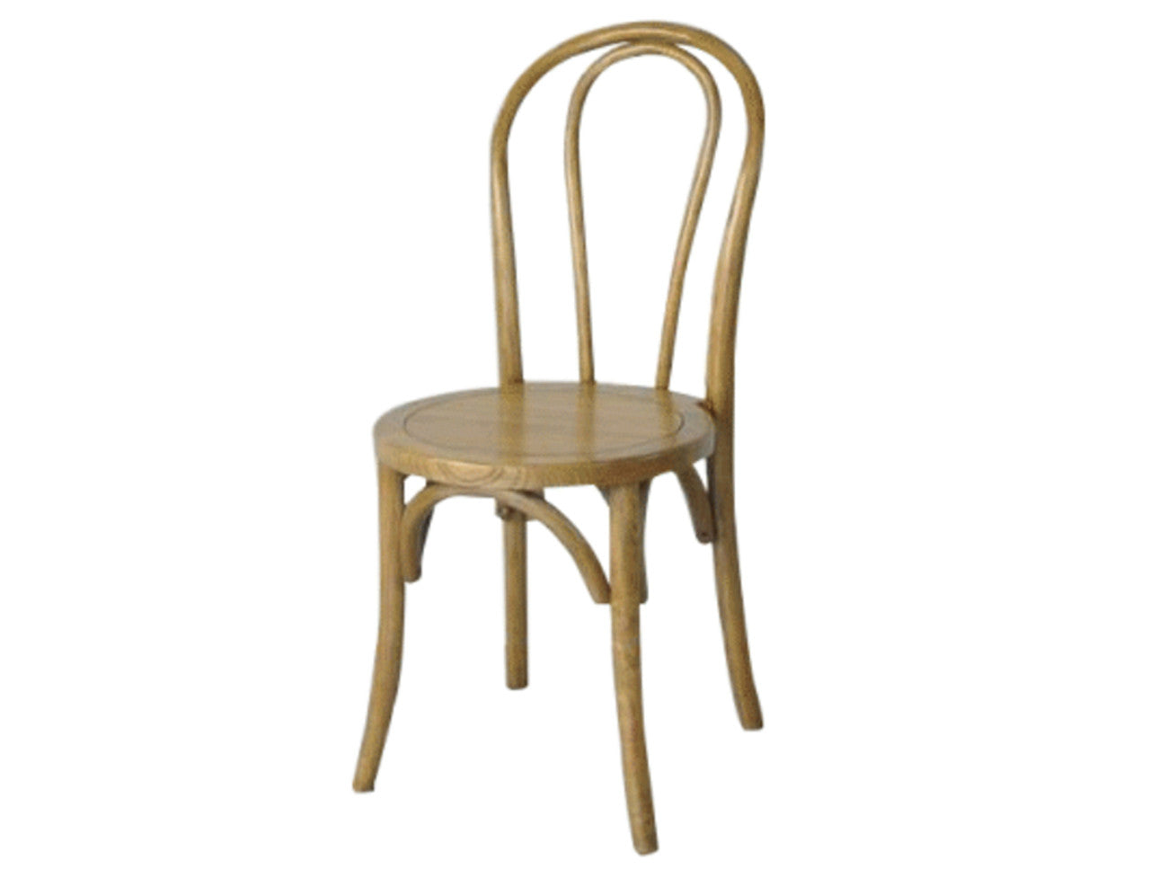 Bendwood (VCH-075) Dining Chair With Timber Seat - Oak Or Black