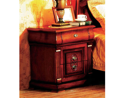 BONAPARTE BEDSIDE - AGED WALNUT