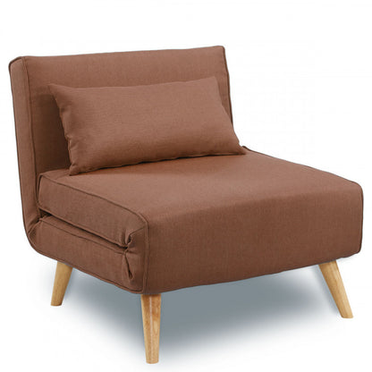 MIMOSAT ADJUSTABLE CORNER SOFA SINGLE SEATER LOUNGE SUEDE BED SEAT - LIGHT GREY, DARK GREY, BLUE, BROWN