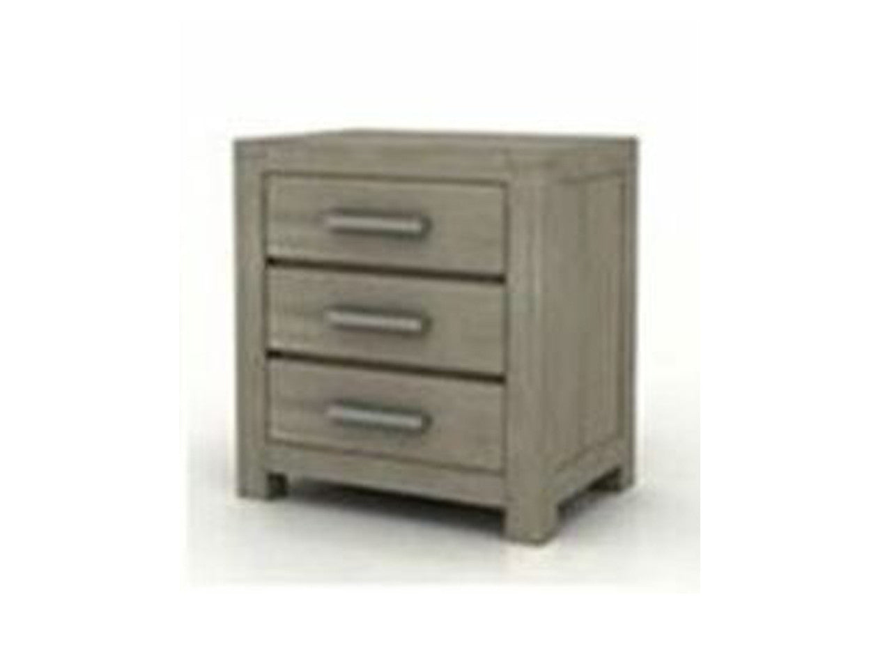 Kendall (AUSSIE MADE) 3 Drawer Bedside Table - Assorted Colours