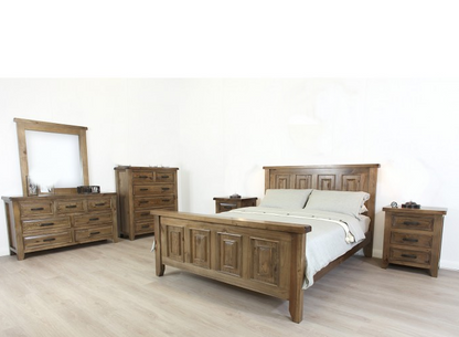 SYDNEYSIDE DOUBLE OR QUEEN 5 PIECE (DRESSER) BEDROOM SUITE - ASSORTED PAINTED COLOURS