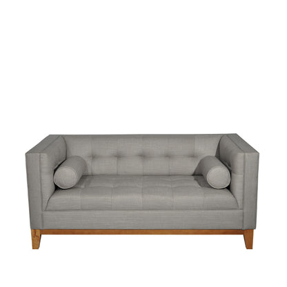 CALVIN THREE (3) + TWO (2) SEATER LOUNGE SUITE - LIGHT GREY