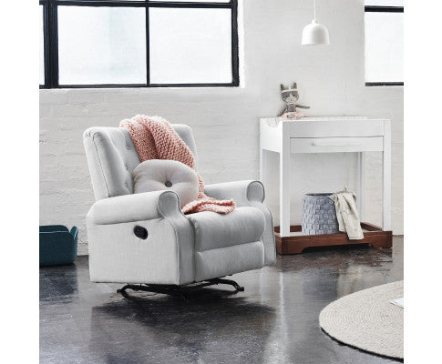 RADCLIFFE ROCKING CHAIR - SILVER