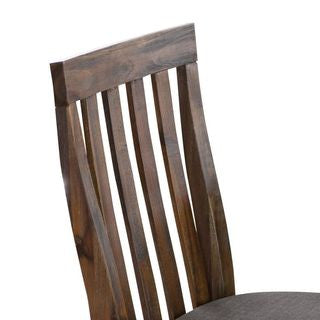 ENDLICHERI (SET OF 2) DINING CHAIR - OAK OR CHOCOLATE