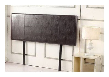 DOUBLE LEATHERETTE BEDHEAD (ING-HB-04/05/06)  -  BROWN, BLACK OR WHITE
