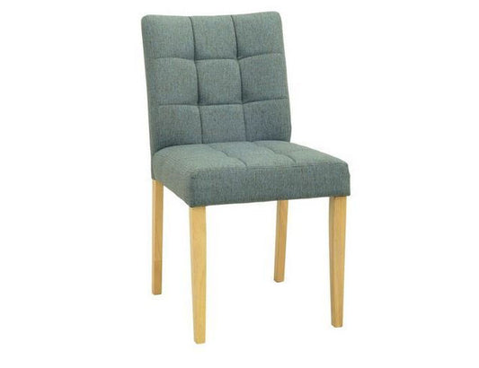 DAVIN FABRIC DINING CHAIR  -  WHALE