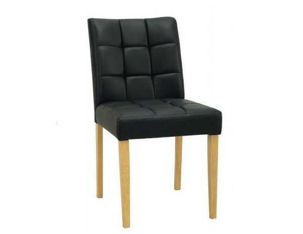 DAVIN LEATHERETTE MODERN DINING CHAIR - ESPRESSO