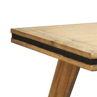 RITTENHOUSE DINING TABLE ONLY - 1800(W) x 900(D) - SILVER BRUSH