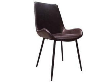 DURBAN LEATHERETTER CHAIR - VINTAGE GREY OR VINTAGE DARK BROWN