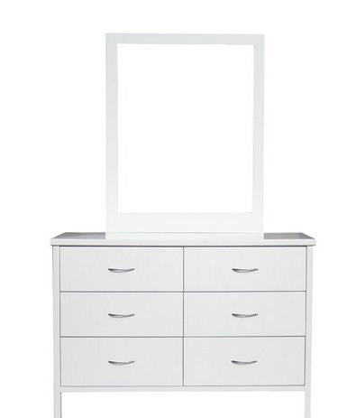 6-DRAWER DRESSER DIMENSIONS
 H 800mm x W 1200mm x D 445mm