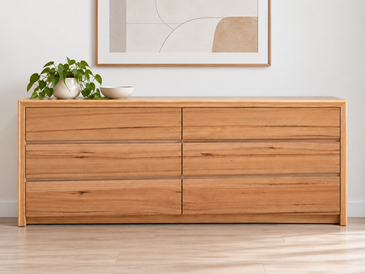 Enzo (Aussie Made) 6 Drawer Dresser