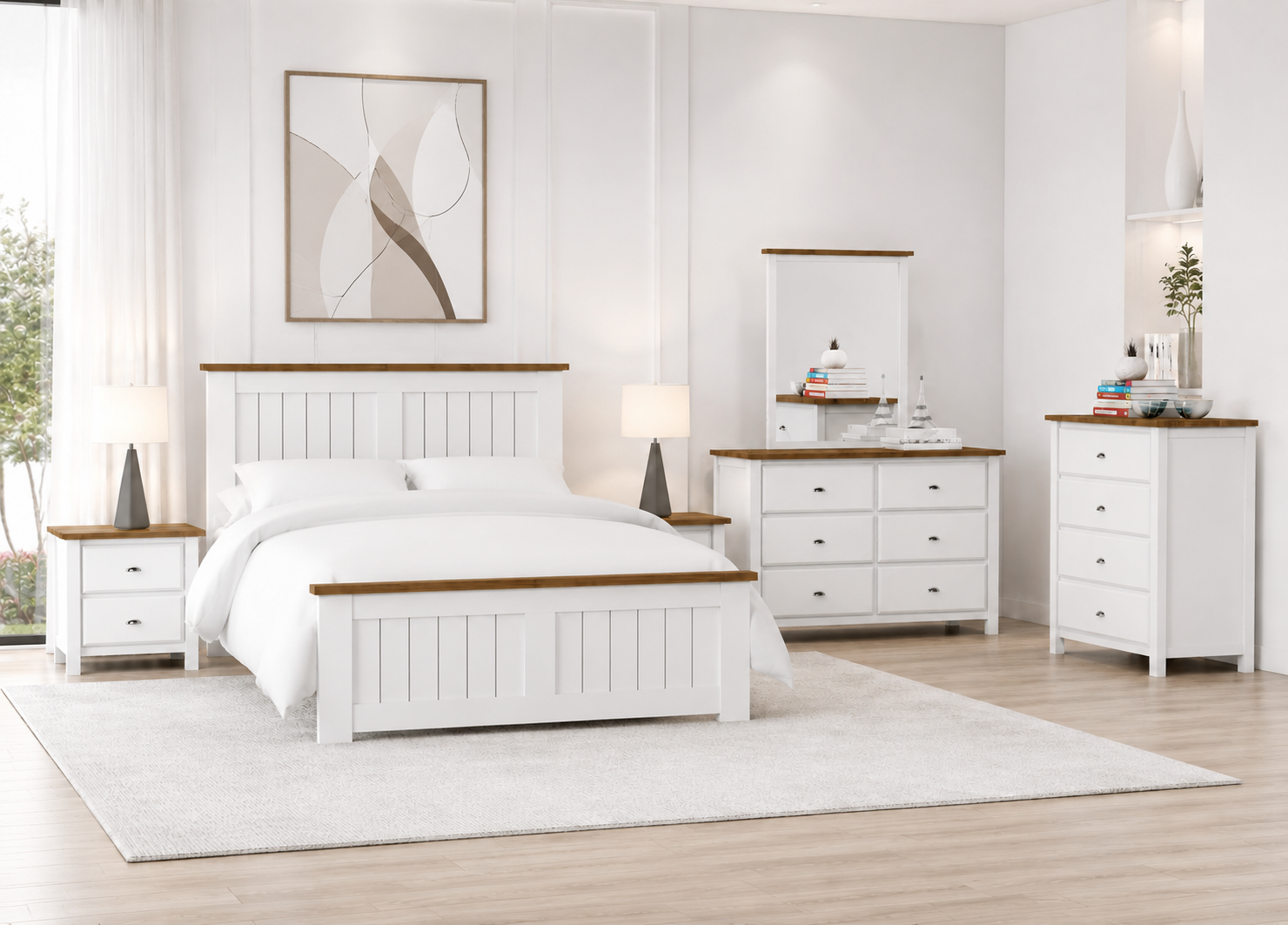 Double Durant (AUSSIE MADE) Bed - Assorted Colours