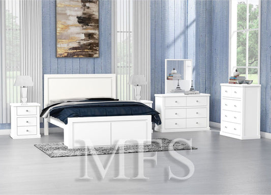 QUEEN LATIFA (CUSTOM MADE) BED - ASSORTED COLOURS