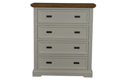 HAMPTONS QUEEN (CUSTOM MADE) 5 PIECE (DRESSER) BEDROOM SUITE  - STAINED , PAINTED OR 2 TONE