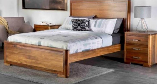 Arne Queen 3 Piece (BEDSIDE) Bedroom Suite - (MODEL:7-1-25-13-1-14) As Pictured)