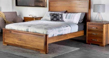 ARNE KING 3   PIECE (BEDSIDE)  BEDROOM SUITE - (MODEL:7-1-25-13-1-14)  AS PICTURED)