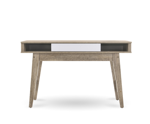 BARTEL SCANDINAVIAN CONSOLE / HALLWAY TABLE - 1200(W) - OAK / WHITE