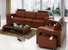 BENSALEM 3S + 2S LEATHERETTE   LOUNGE SUITE (MODEL-F3008D)  - ASSORTED COLOURS