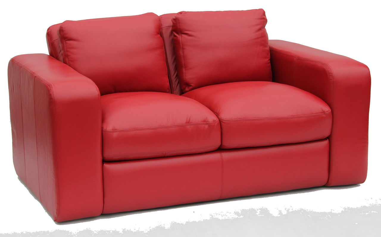 JOH 2 SEATER SOFA - 100% COW LEATHER  - ASSORTED COLOURS
