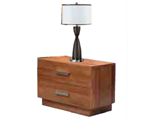 Johmy (AUSSIE MADE) 18'' 2 Drawers Bedside Table (18-12-22-5-9-14) - Assorted Colours
