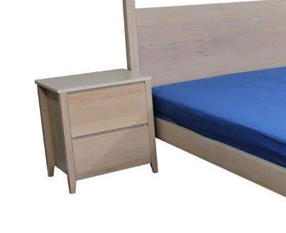 Madison Bedside - Tassie Oak - Stained