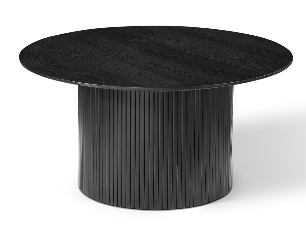 Heather Coffee Table Set - 450(H) X 900(DIA) - Black Ash