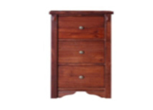 FABULOS 3 DRAWER FILING CABINET - HAZELNUT