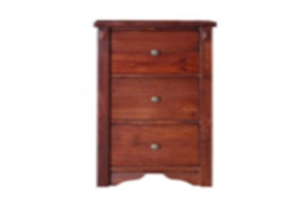 FABULOS 3 DRAWER FILING CABINET - HAZELNUT