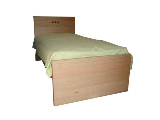 Single Modern Bed With Single Underbed Trundle Bed - Priced In Assorted Colours (VIC ASH AND PINE OPTIONS ALSO AVAILABLE - PRICE ON APPLICATION) - Customisation Available