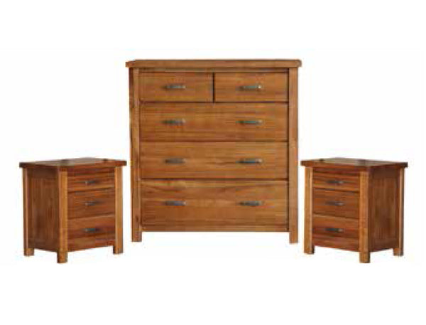 MONTANA 3 PIECE CHEST SET - MOUNTAIN GUM